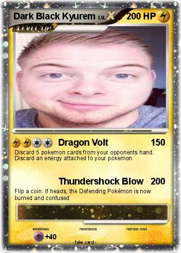 Pokemon Dark Black Kyurem