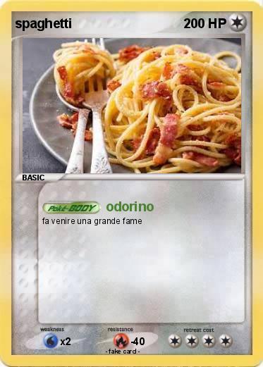 Pokemon spaghetti