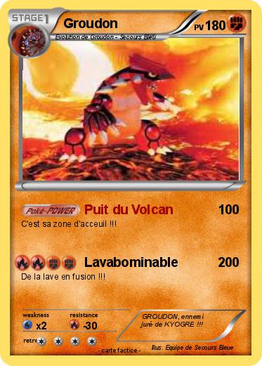Pokemon Groudon