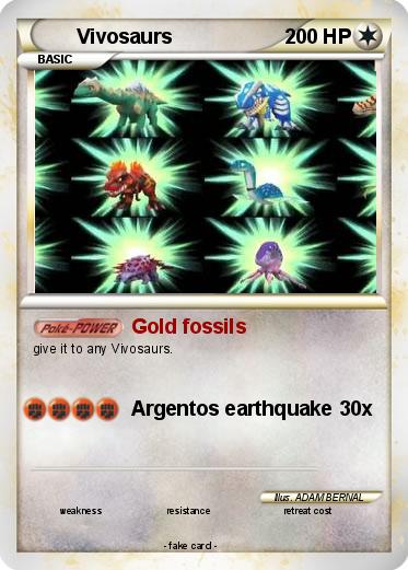 Pokemon Vivosaurs