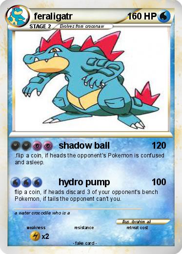 Pokemon feraligatr