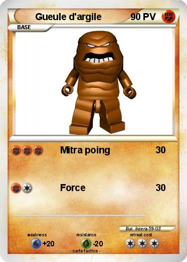 Pokemon Gueule d'argile