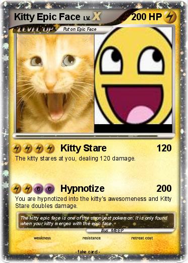 Pokemon Kitty Epic Face