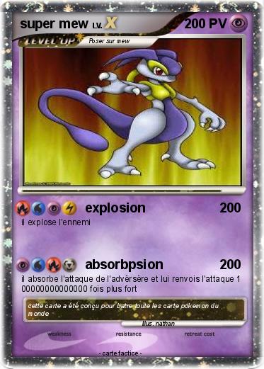 Pokemon super mew