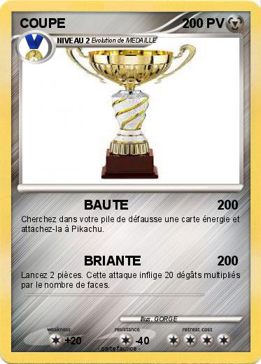 Pokemon COUPE