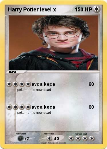 Pokemon Harry Potter level x