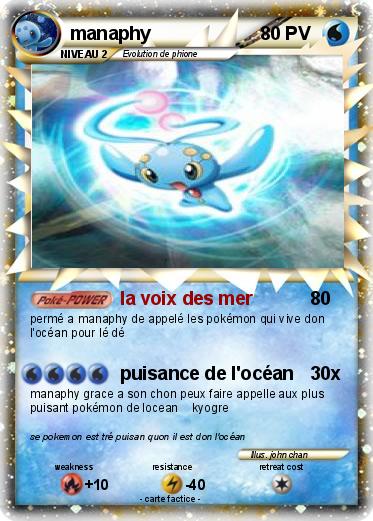 Pokemon manaphy