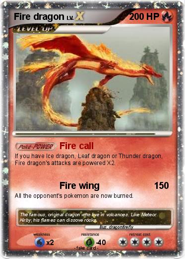 Pokemon Fire dragon