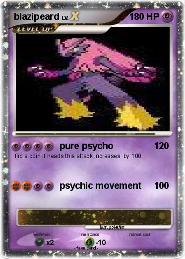 Pokemon blazipeard