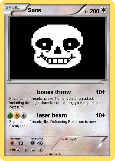Pokemon Sans