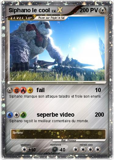 Pokemon Siphano le cool