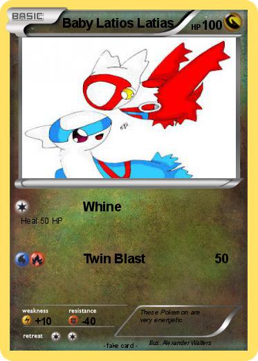 Pokemon Baby Latios Latias