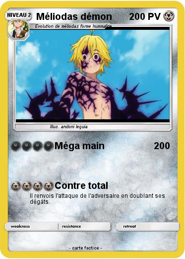 Pokemon Méliodas démon