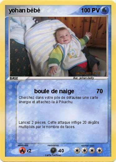 Pokemon yohan bébé