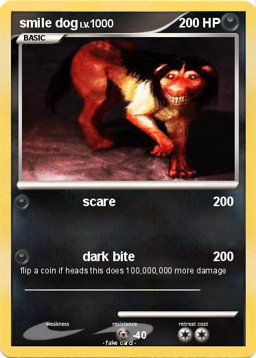 Pokemon smile dog
