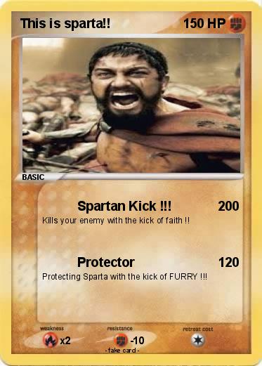 Pokemon This is sparta!!