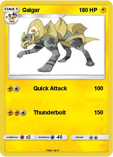 Pokemon Galgar