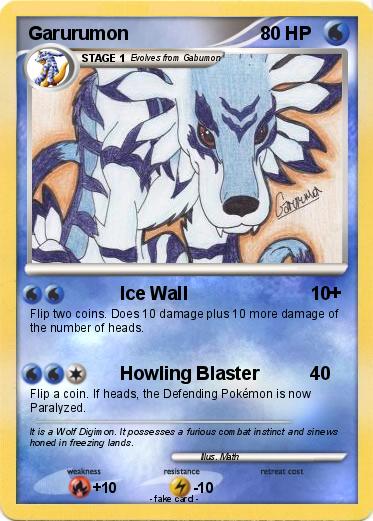 Pokemon Garurumon