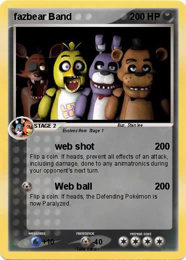 Pokemon fazbear Band