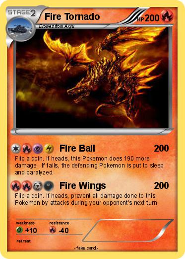 Pokemon Fire Tornado