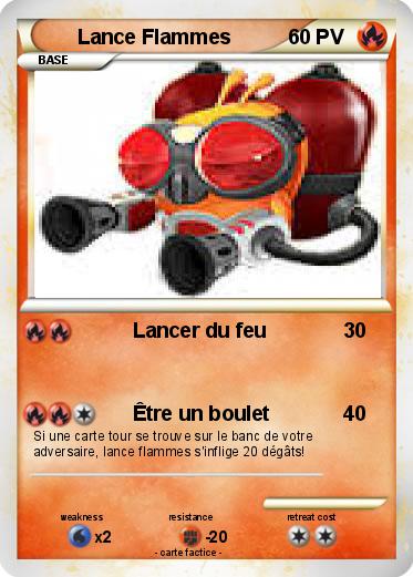 Pokemon Lance Flammes