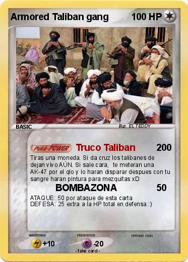 Pokemon Armored Taliban gang
