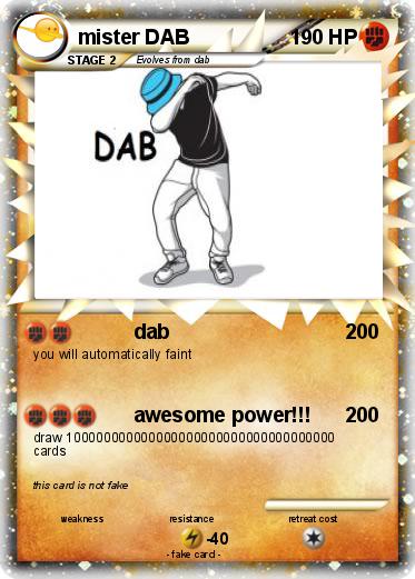 Pokemon mister DAB