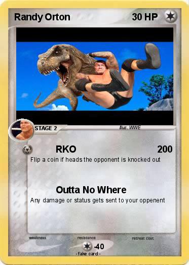 Pokemon Randy Orton
