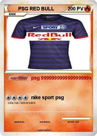 Pokemon PSG RED BULL