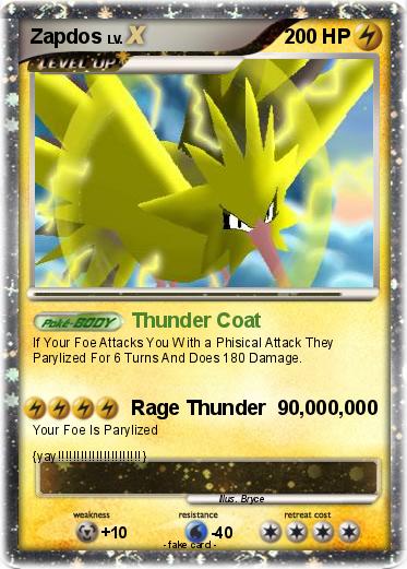 Pokemon Zapdos