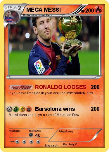 Pokemon MEGA MESSI