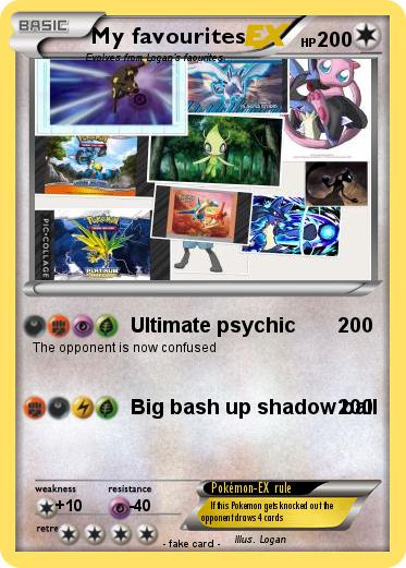 Pokemon My favourites