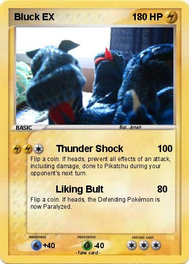 Pokemon Bluck EX