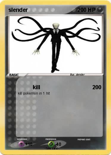 Pokemon slender