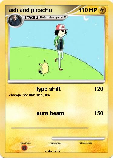 Pokemon ash and picachu