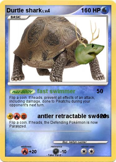 Pokemon Durtle shark