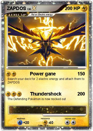 Pokemon ZAPDOS