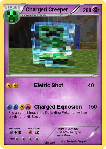 Pokemon Charged Creeper