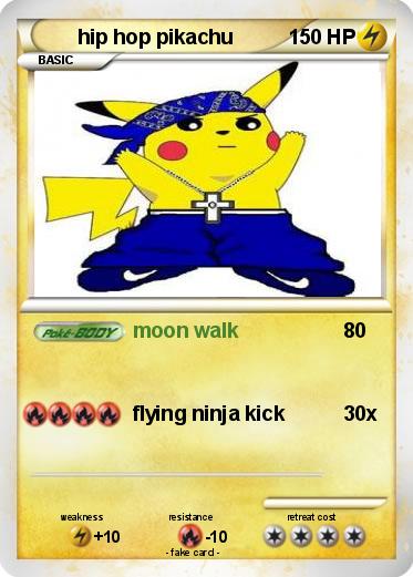 Pokemon hip hop pikachu