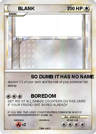 Pokemon BLANK