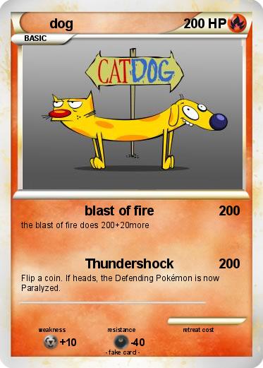 Pokemon dog