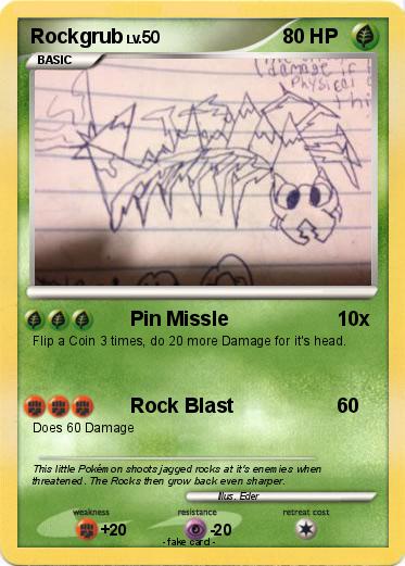 Pokemon Rockgrub