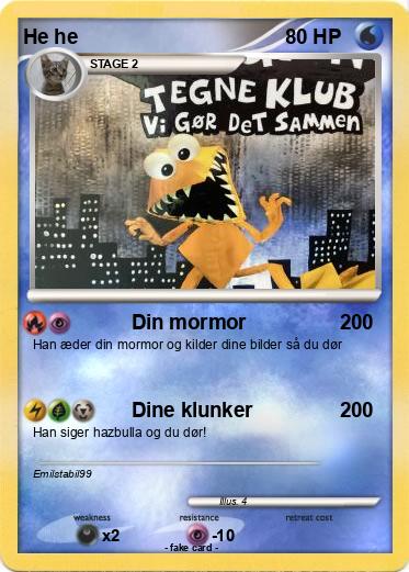Pokemon He he