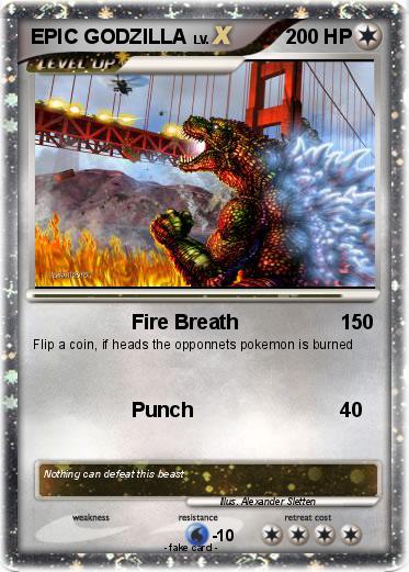Pokemon EPIC GODZILLA
