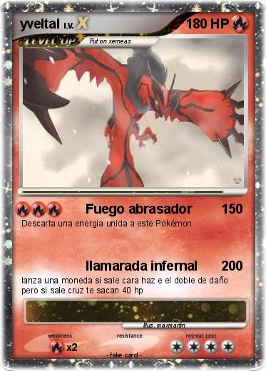 Pokemon yveltal