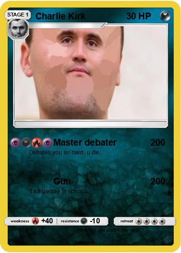 Pokemon Charlie Kirk