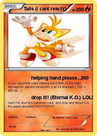Pokemon Tails (i cant reach!)