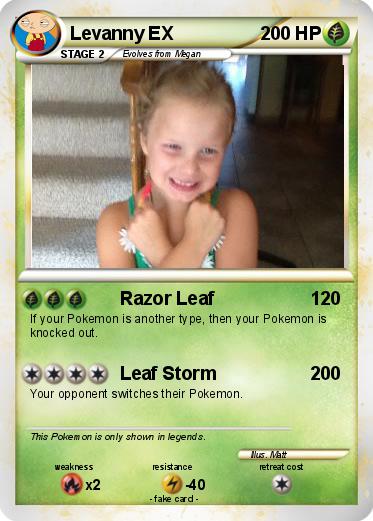 Pokemon Levanny EX