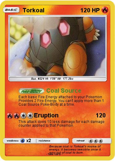Pokemon Torkoal