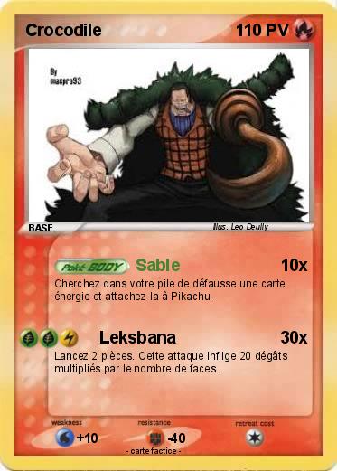 Pokemon Crocodile